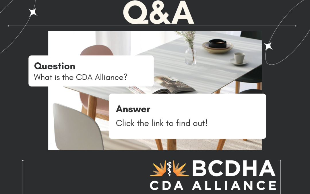 The CDA Alliance Q&A